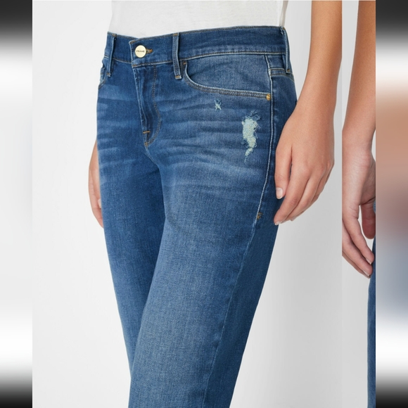 Le Garcon Stagger Hem in Azure - Picture 6 of 8